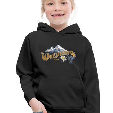 Watzmann Bergsteiger T-Shirt für Kinder.